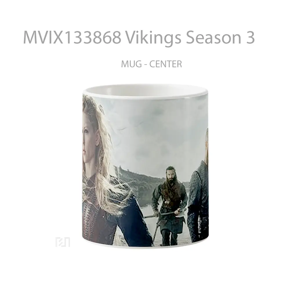 Mug Vikings Season 3 Gelas Keramik Unik