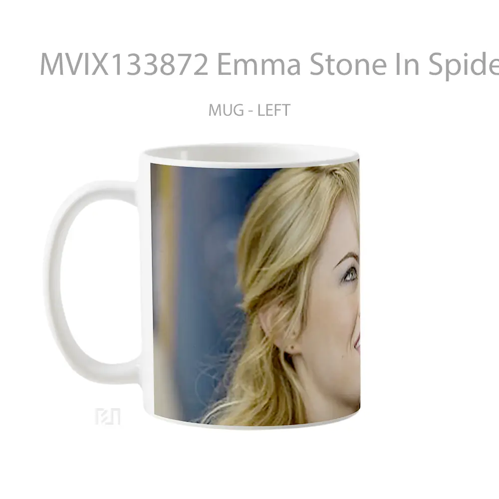 Mug Emma Stone In Spider Man Gelas Superhero - All-side / Desain