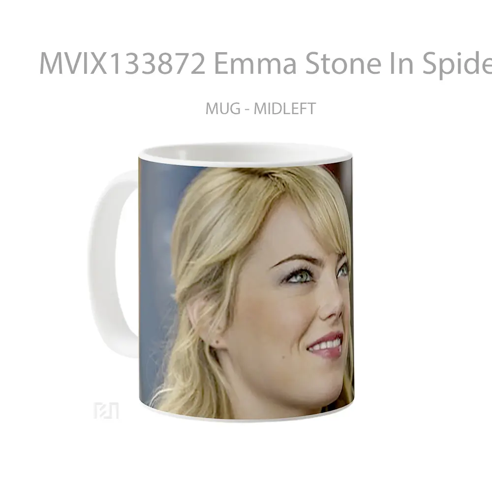 Mug Emma Stone In Spider Man Gelas Superhero - All-side / Desain