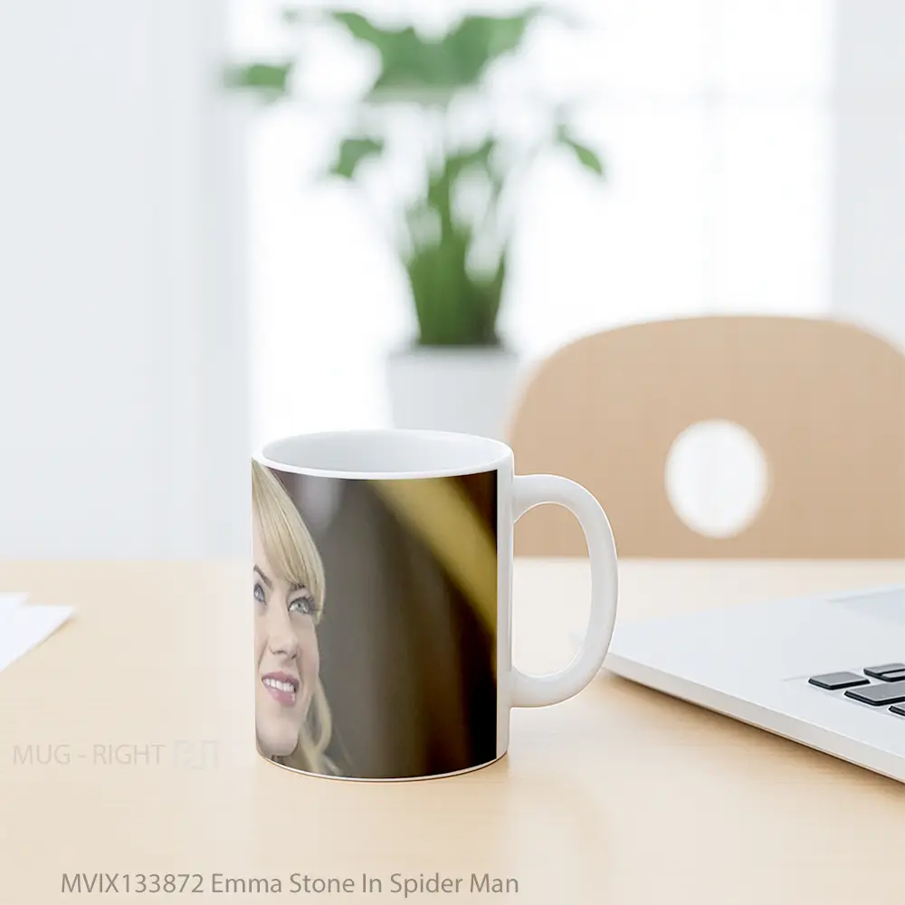 Mug Emma Stone In Spider Man Gelas Superhero - All-side / Desain