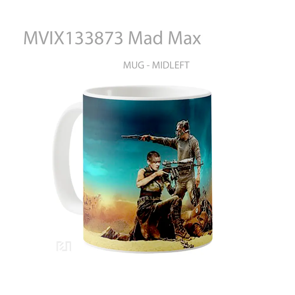 Mug Mad Max Gelas Keramik Unik - All-side / Desain