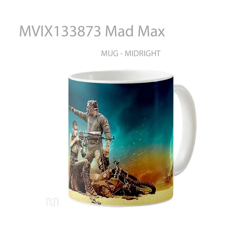Mug Mad Max Gelas Keramik Unik - All-side / Desain