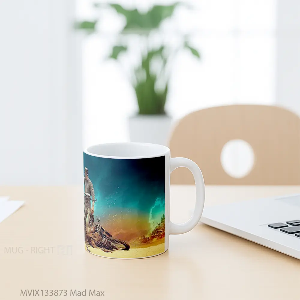 Mug Mad Max Gelas Keramik Unik - All-side / Desain