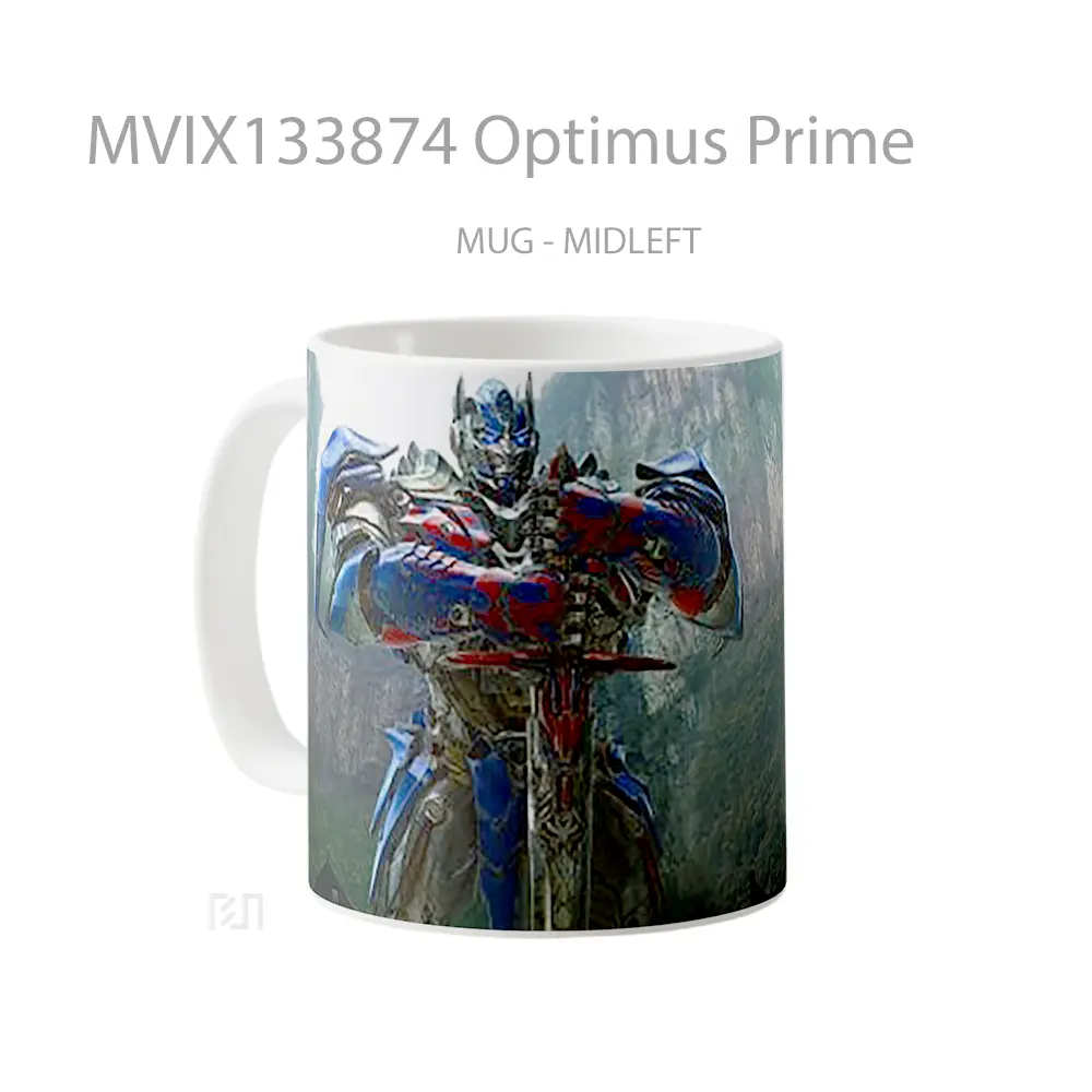 Mug Optimus Prime Gelas Keramik Unik - All-side / Desain