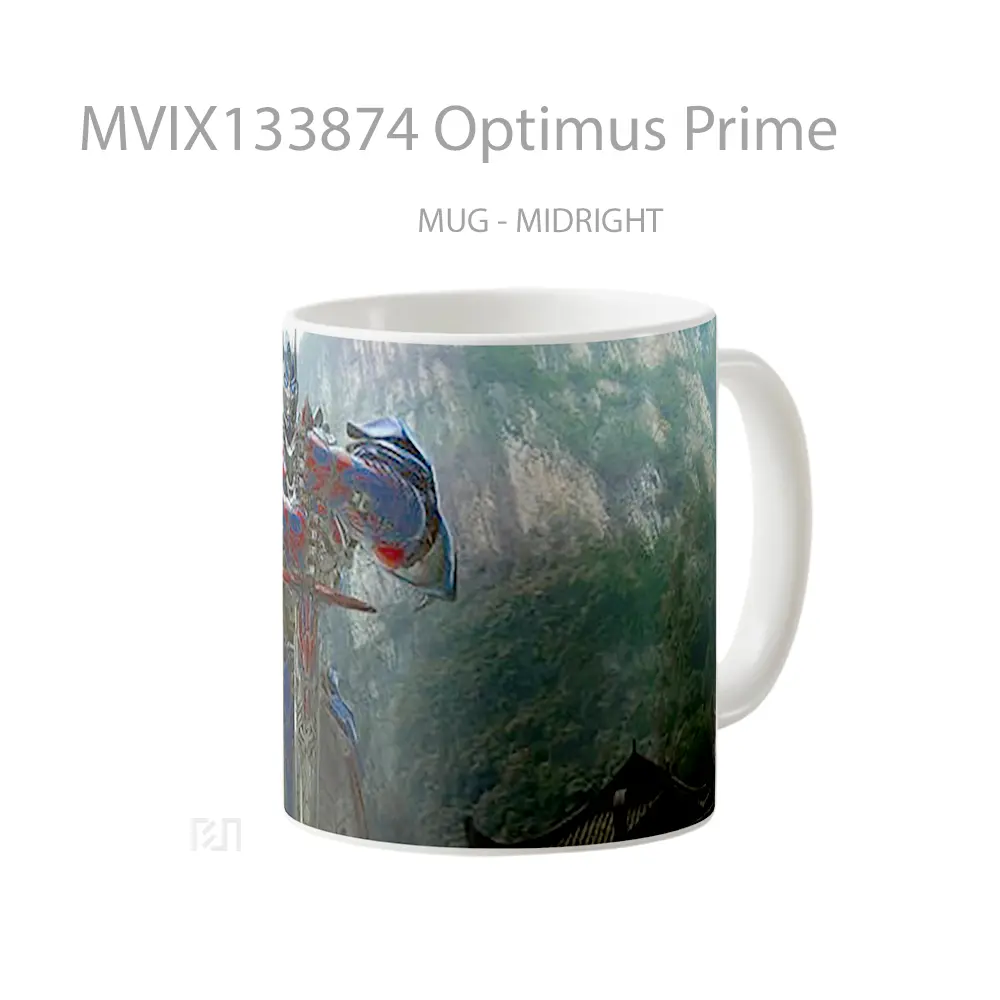 Mug Optimus Prime Gelas Keramik Unik - All-side / Desain