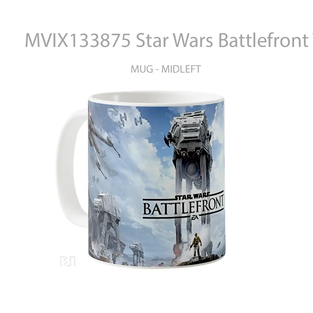 Mug Star Wars Battlefront V1 Gelas Star Wars - Tampak Tengah