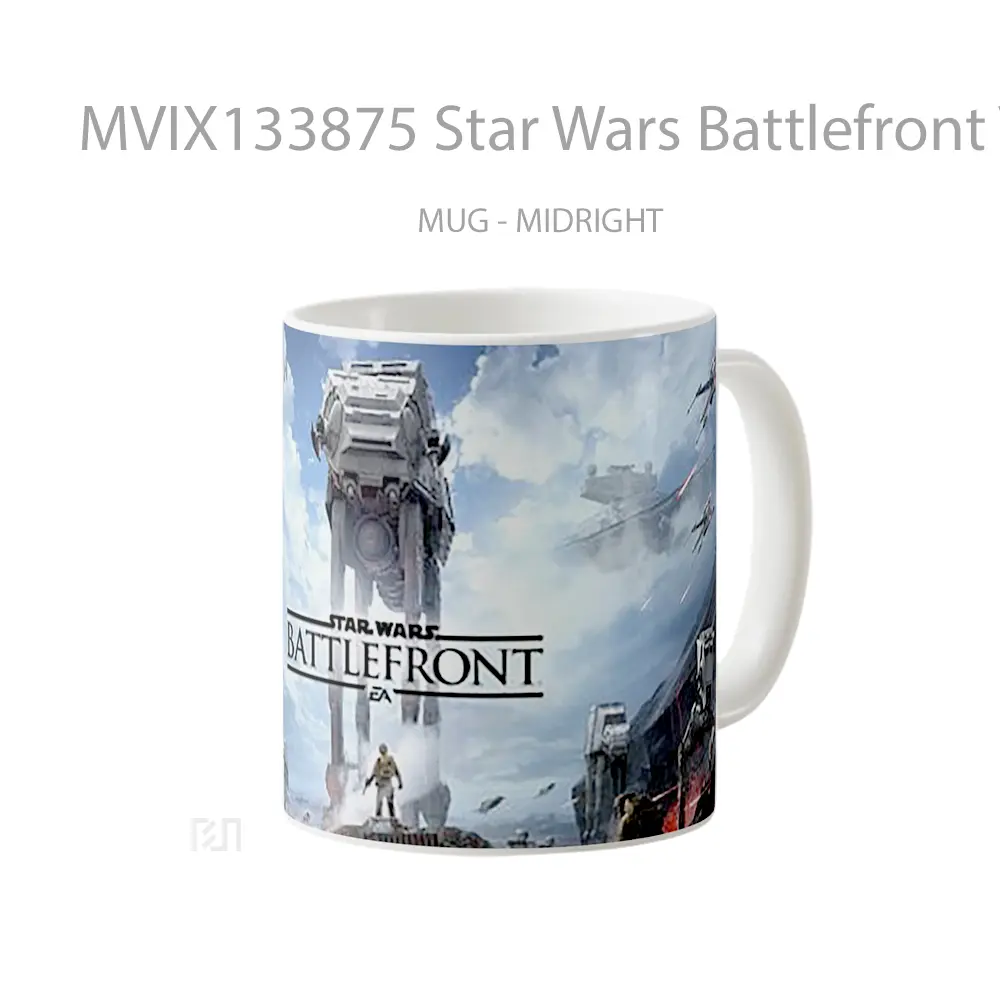 Mug Star Wars Battlefront V1 Gelas Star Wars - Tampak Tengah