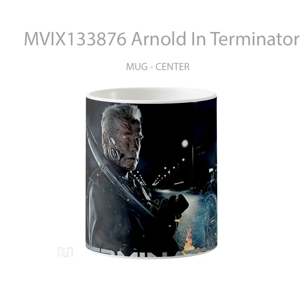 Mug Arnold In Terminator Gelas Film