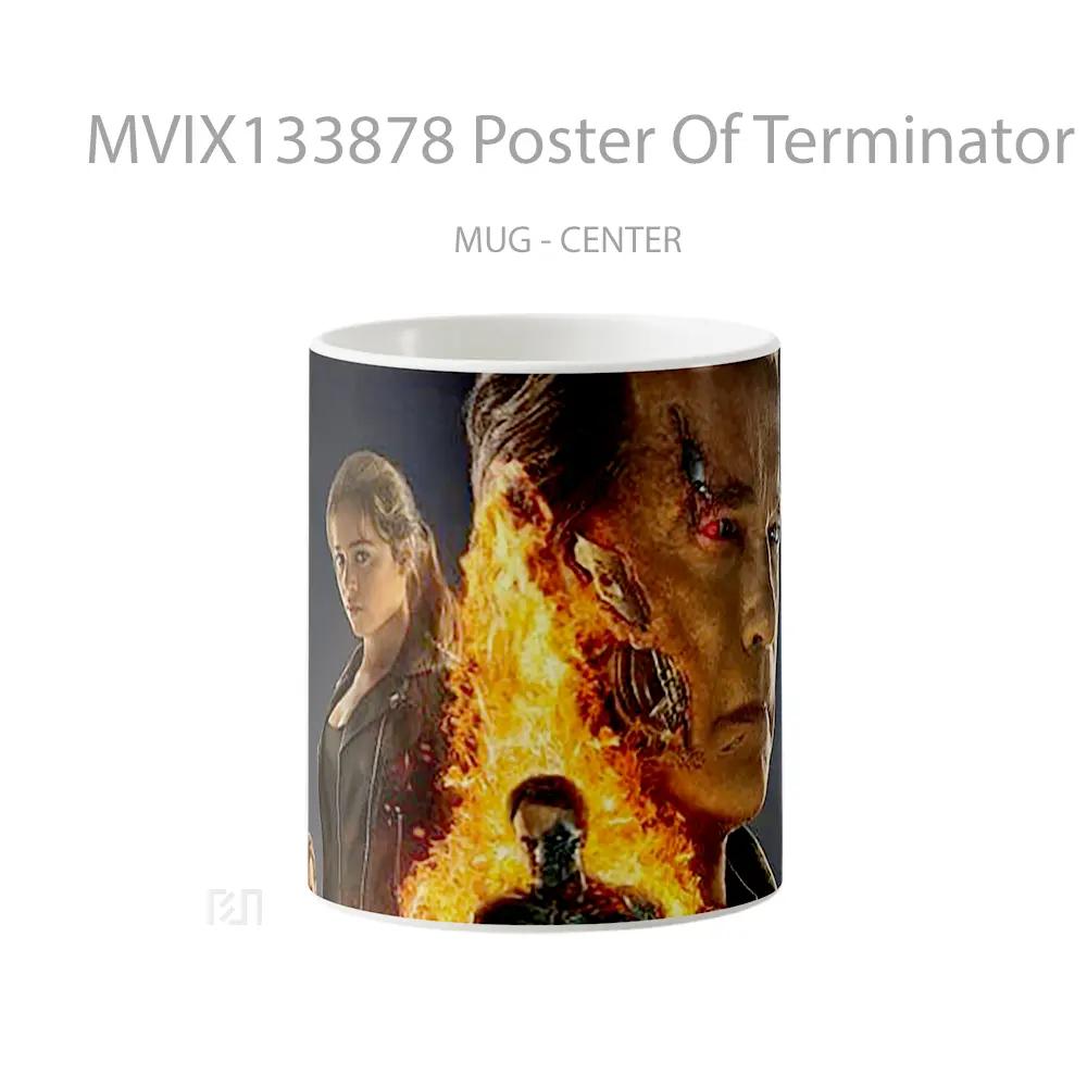 Mug Poster Of Terminator Genesis Gelas Film