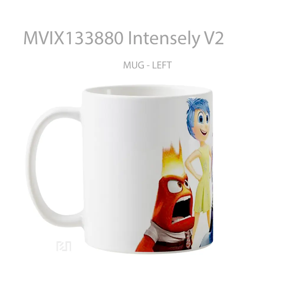 Mug Intensely V2 Gelas Keramik Unik - All-side / Desain
