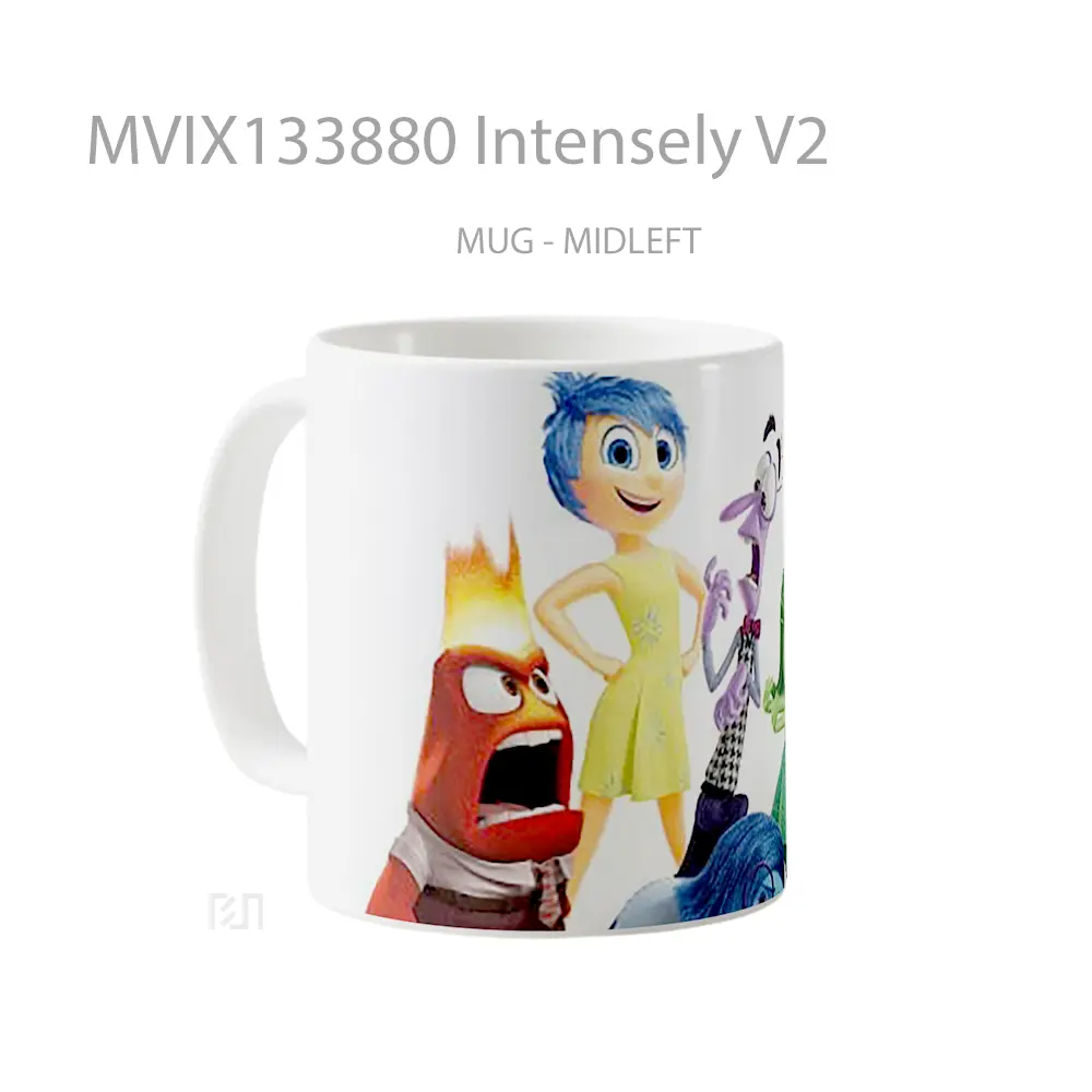Mug Intensely V2 Gelas Keramik Unik - All-side / Desain