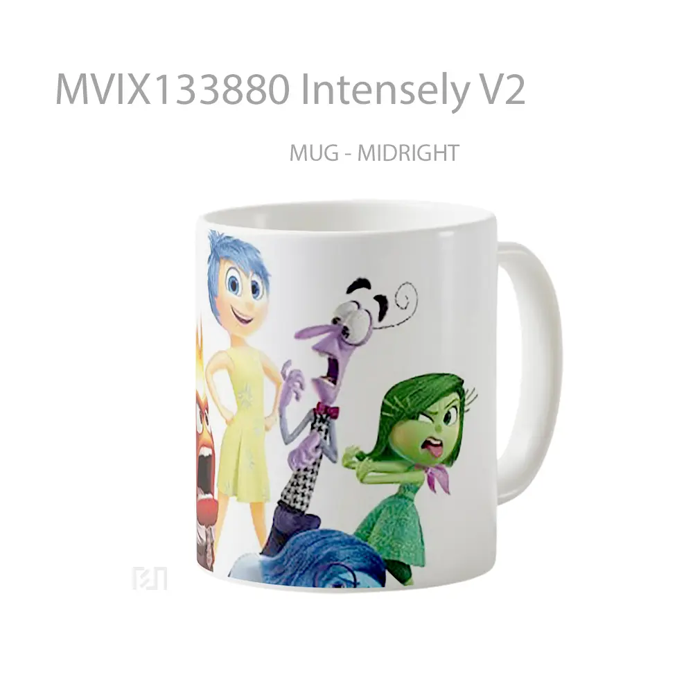 Mug Intensely V2 Gelas Keramik Unik - All-side / Desain