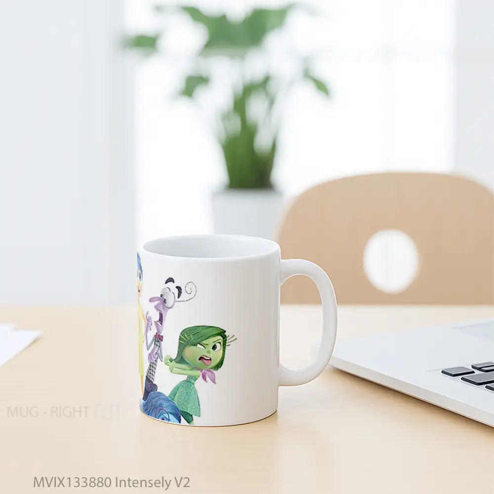 Mug Intensely V2 Gelas Keramik Unik - All-side / Desain
