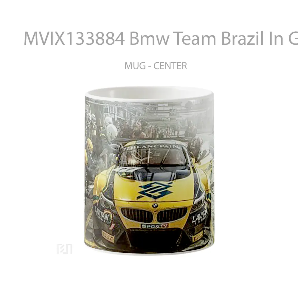 Mug Bmw Team Brazil In Gran Turismo Cangkir Mobil