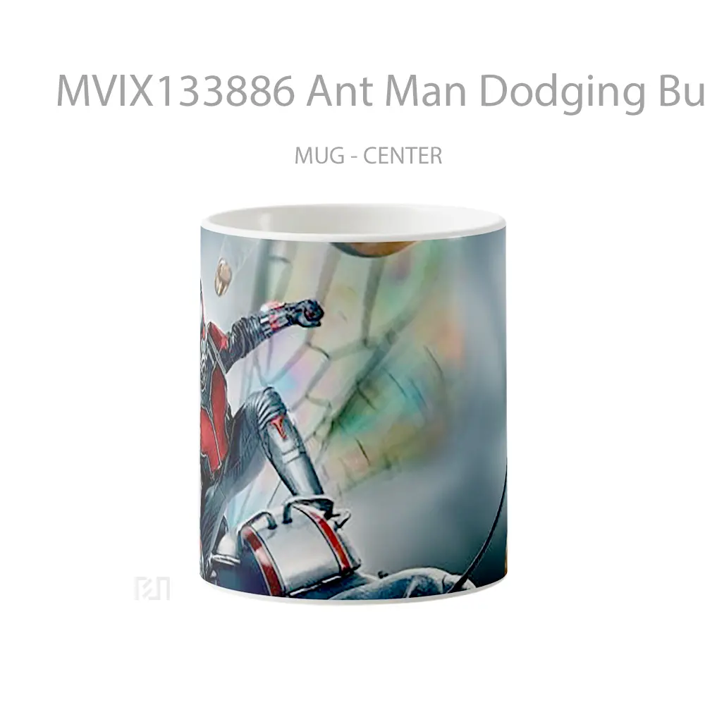 Mug Ant Man Dodging Bullets Gelas Superhero