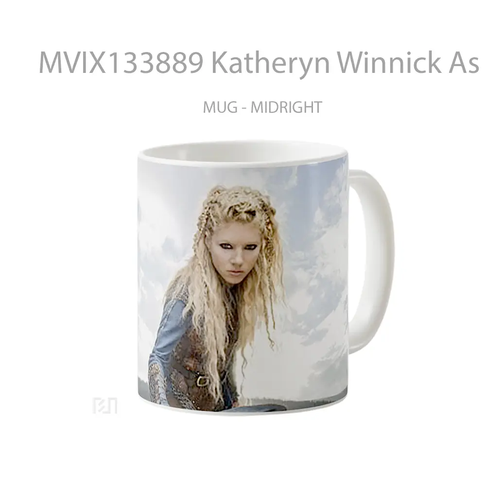 Mug Katheryn Winnick As Lagertha Gelas Keramik Unik - All-side / Desain