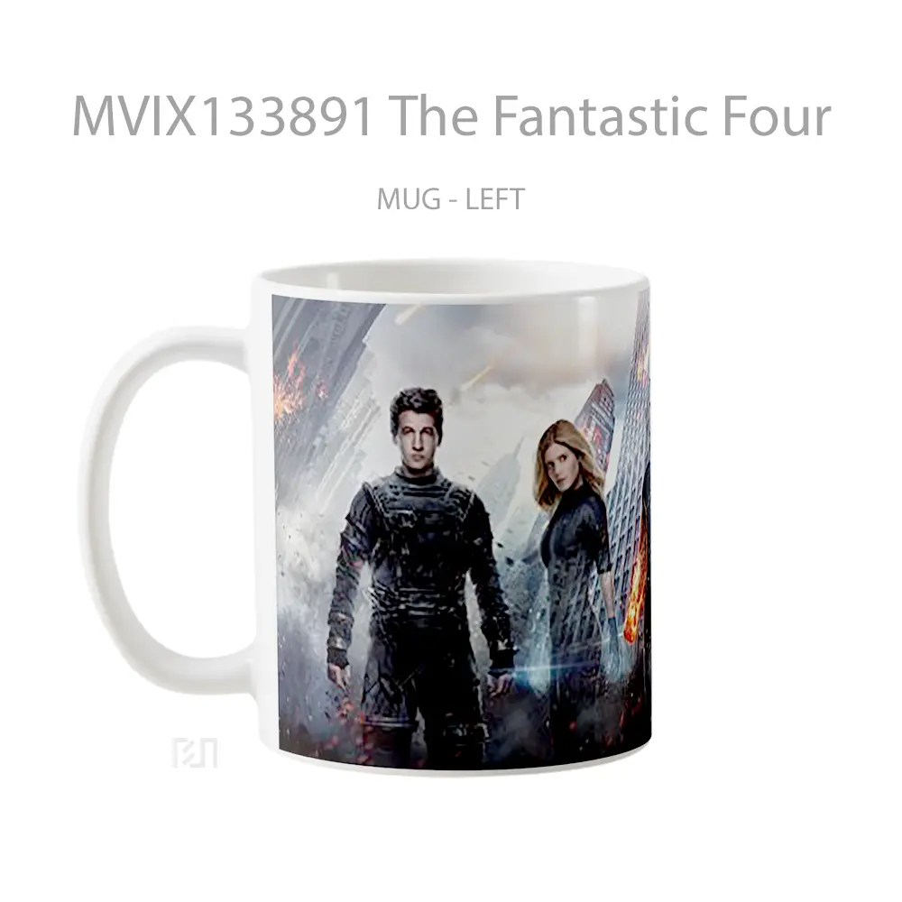 Mug The Fantastic Four Gelas Keramik Unik - All-side / Desain