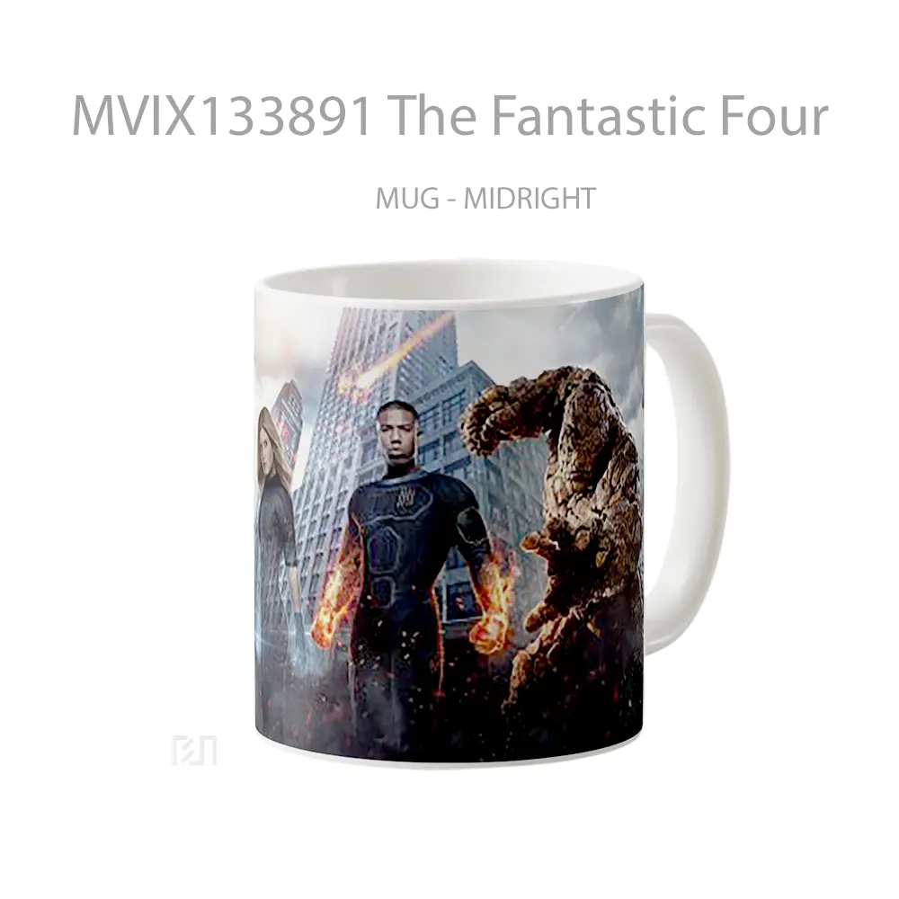 Mug The Fantastic Four Gelas Keramik Unik - All-side / Desain