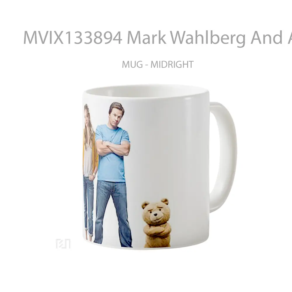 Mug Mark Wahlberg And Amanda Seyfried On Ted 2 Gelas Keramik Unik - All-side / Desain