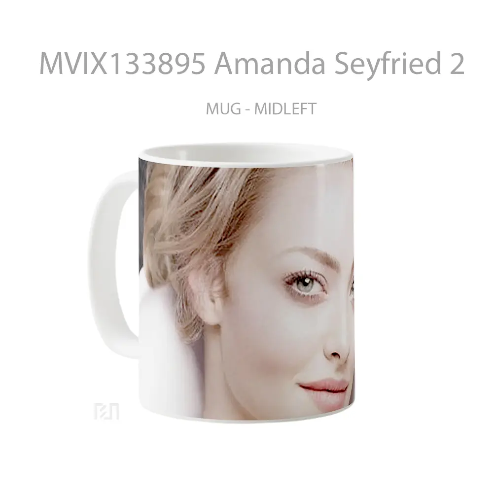 Mug Amanda Seyfried 2 Gelas Keramik Unik - All-side / Desain