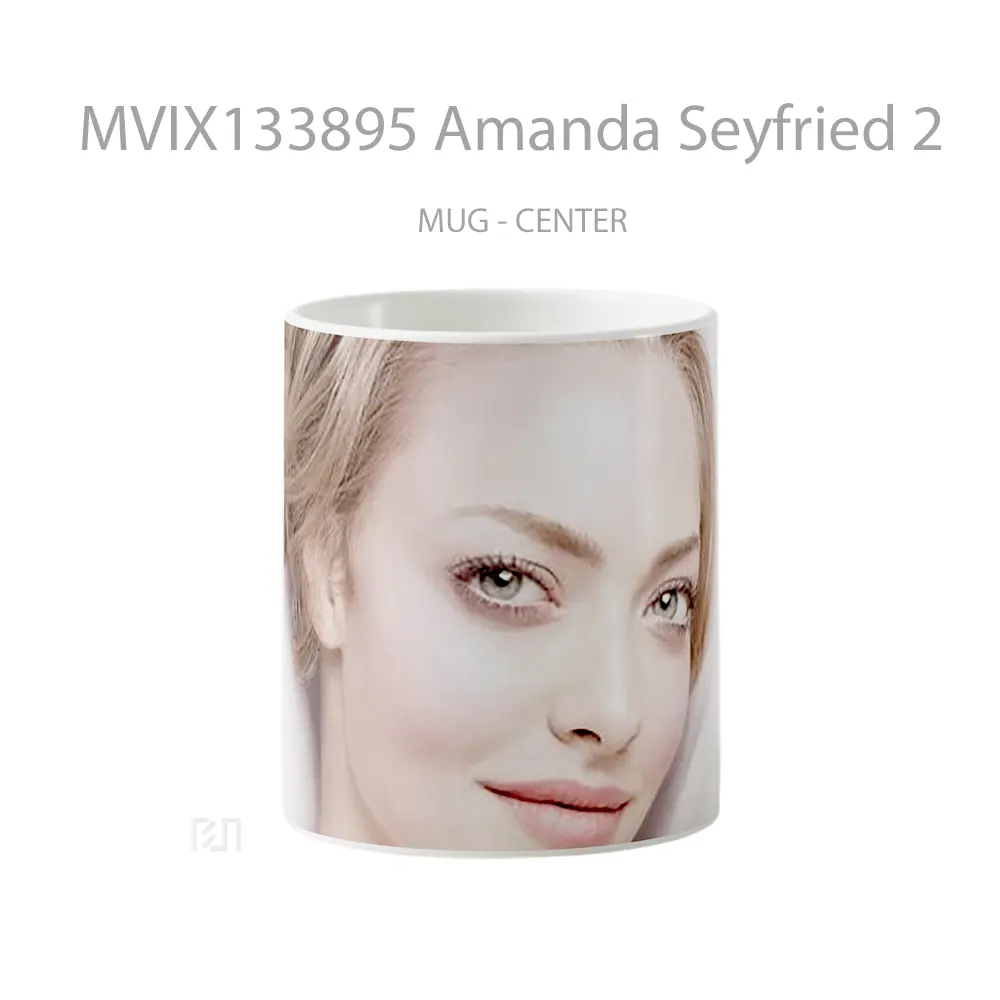Mug Amanda Seyfried 2 Gelas Keramik Unik