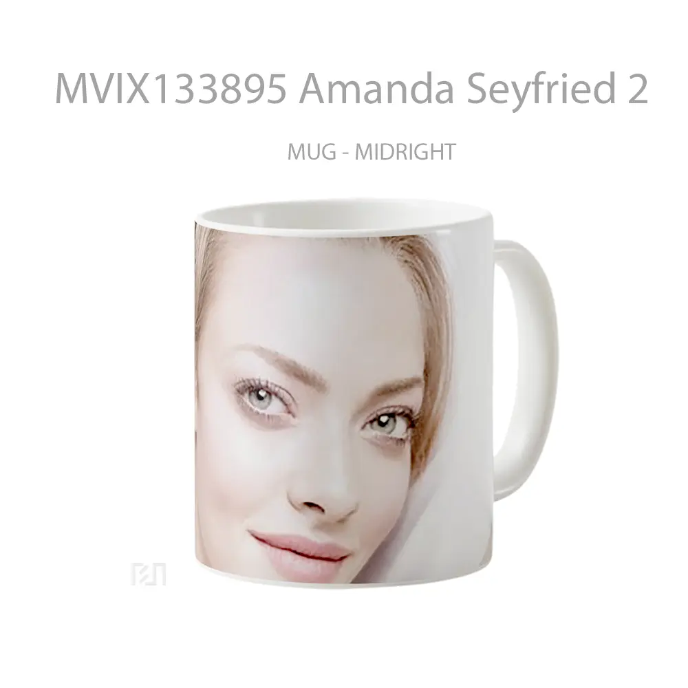 Mug Amanda Seyfried 2 Gelas Keramik Unik - All-side / Desain