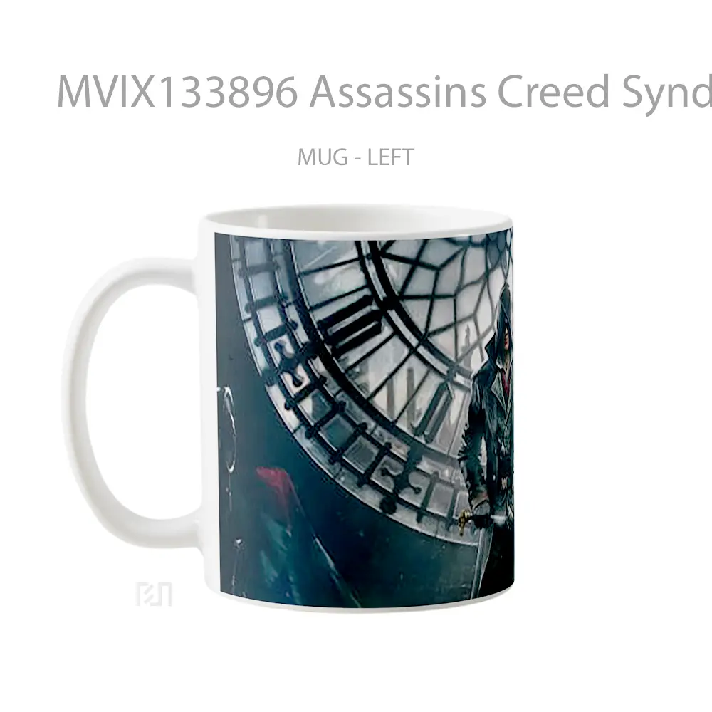 Mug Assassins Creed Syndicate Cangkir Gamer - All-side / Desain