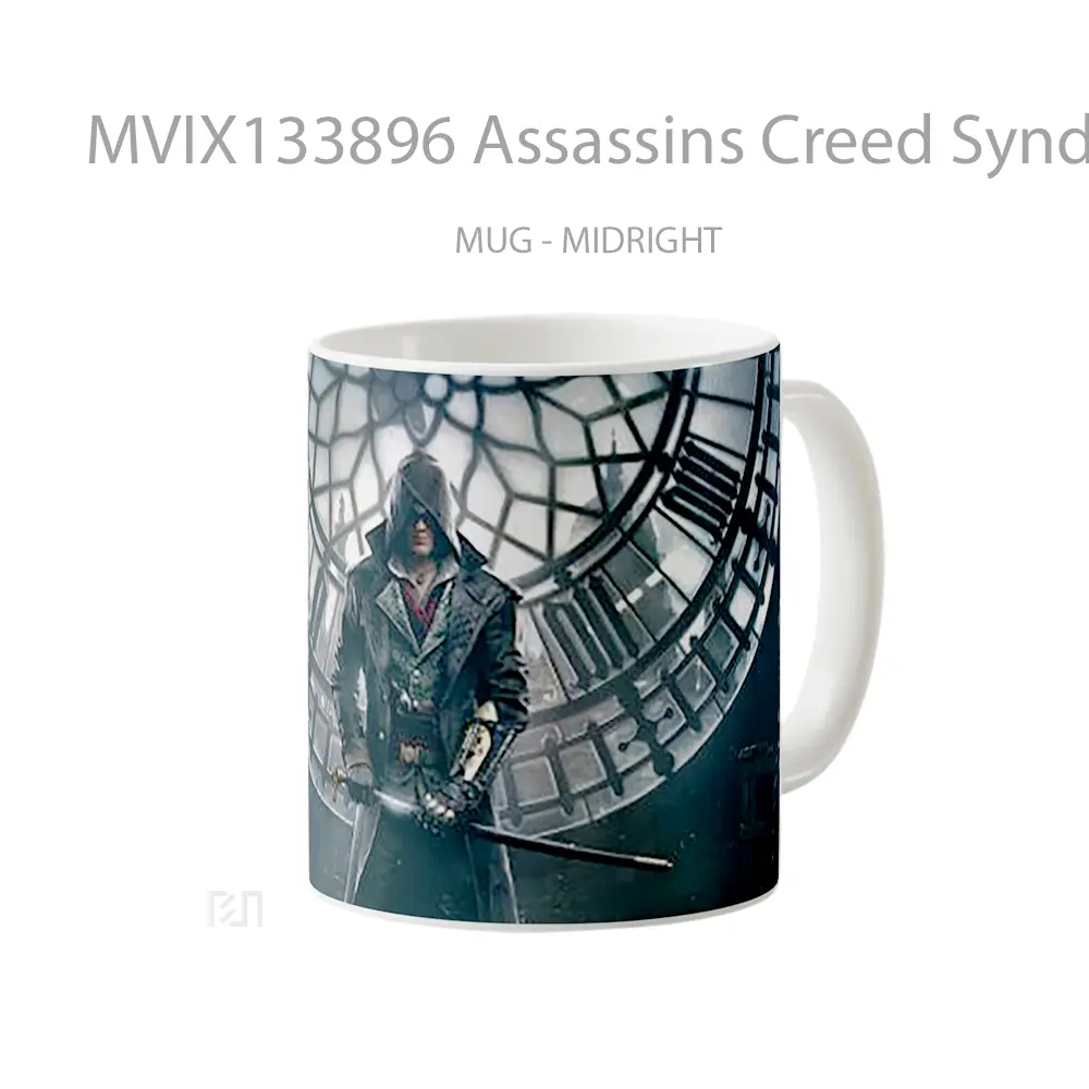 Mug Assassins Creed Syndicate Cangkir Gamer - All-side / Desain