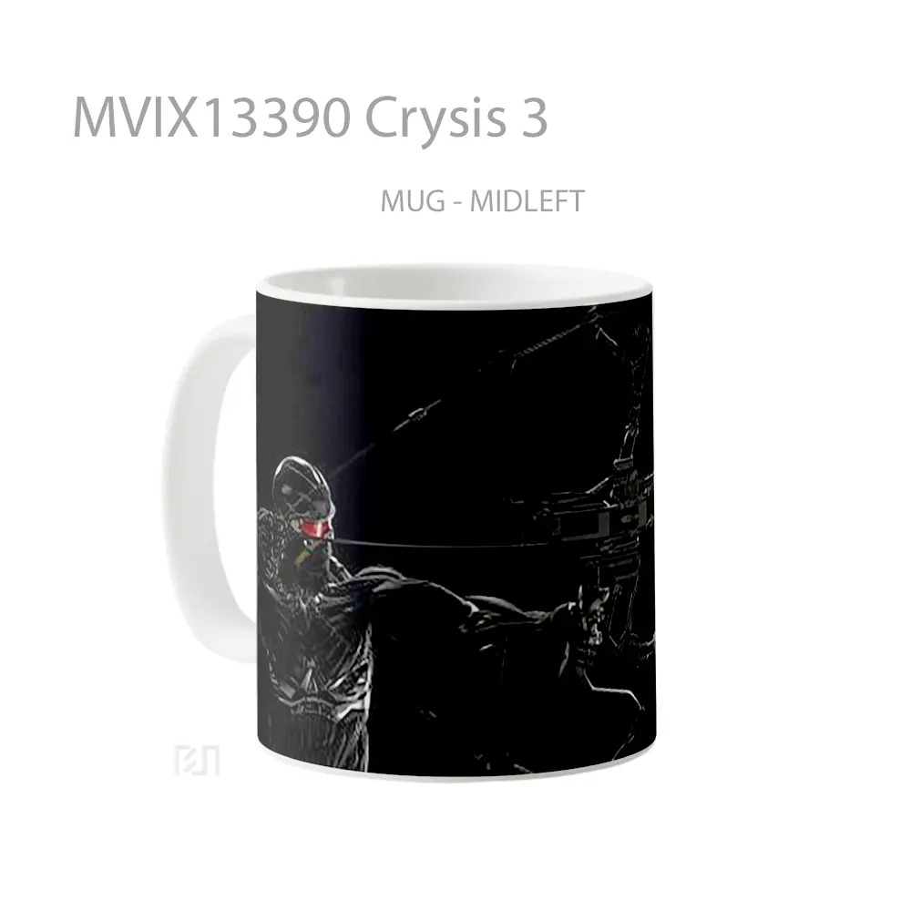 Mug Crysis 3 Gelas Keramik Unik - All-side / Desain