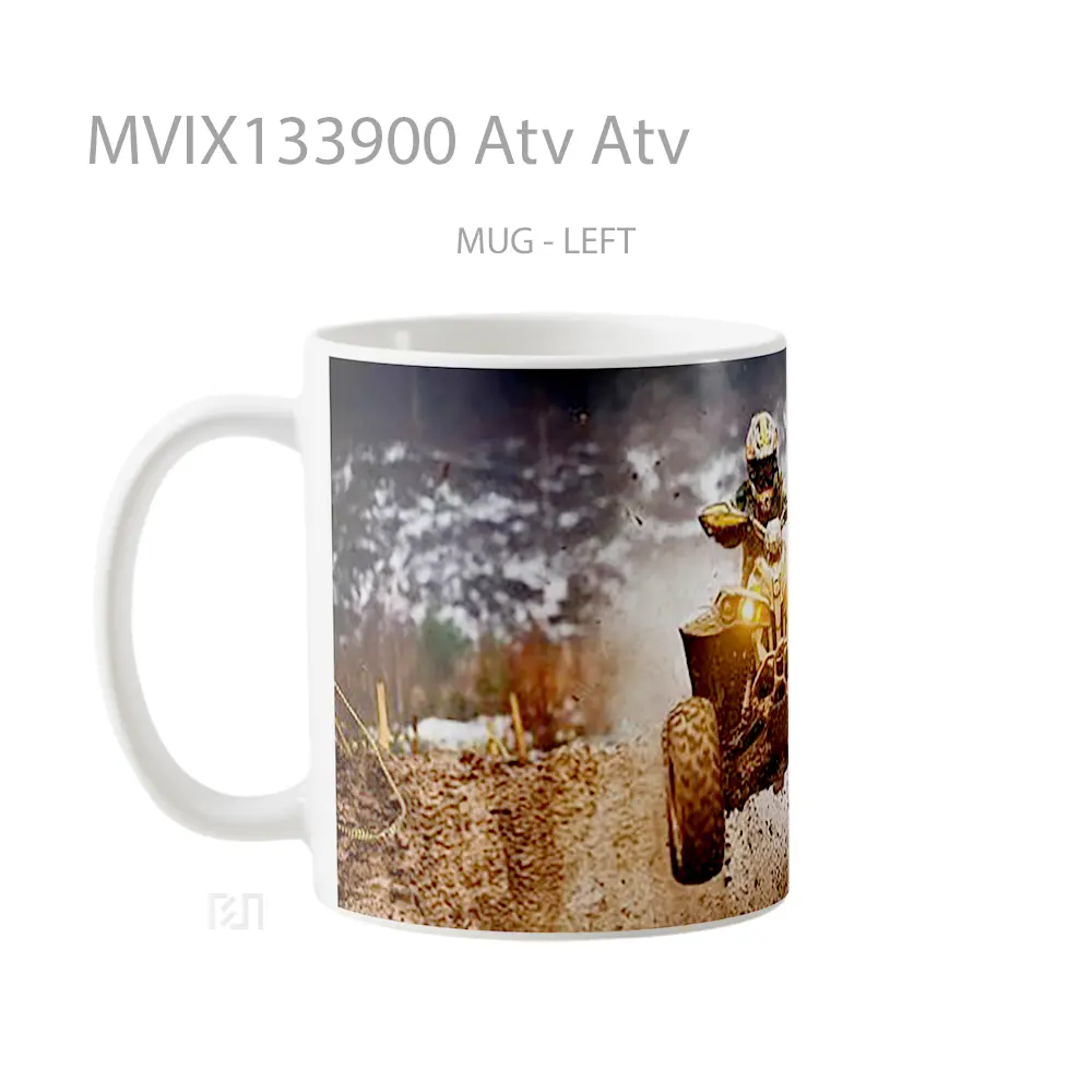 Mug Atv Atv Gelas Keramik Unik - All-side / Desain