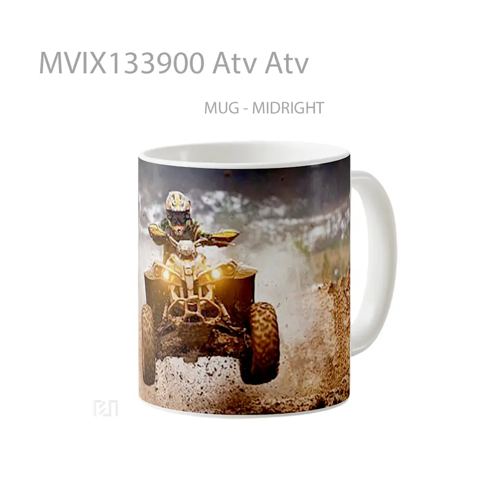 Mug Atv Atv Gelas Keramik Unik - All-side / Desain