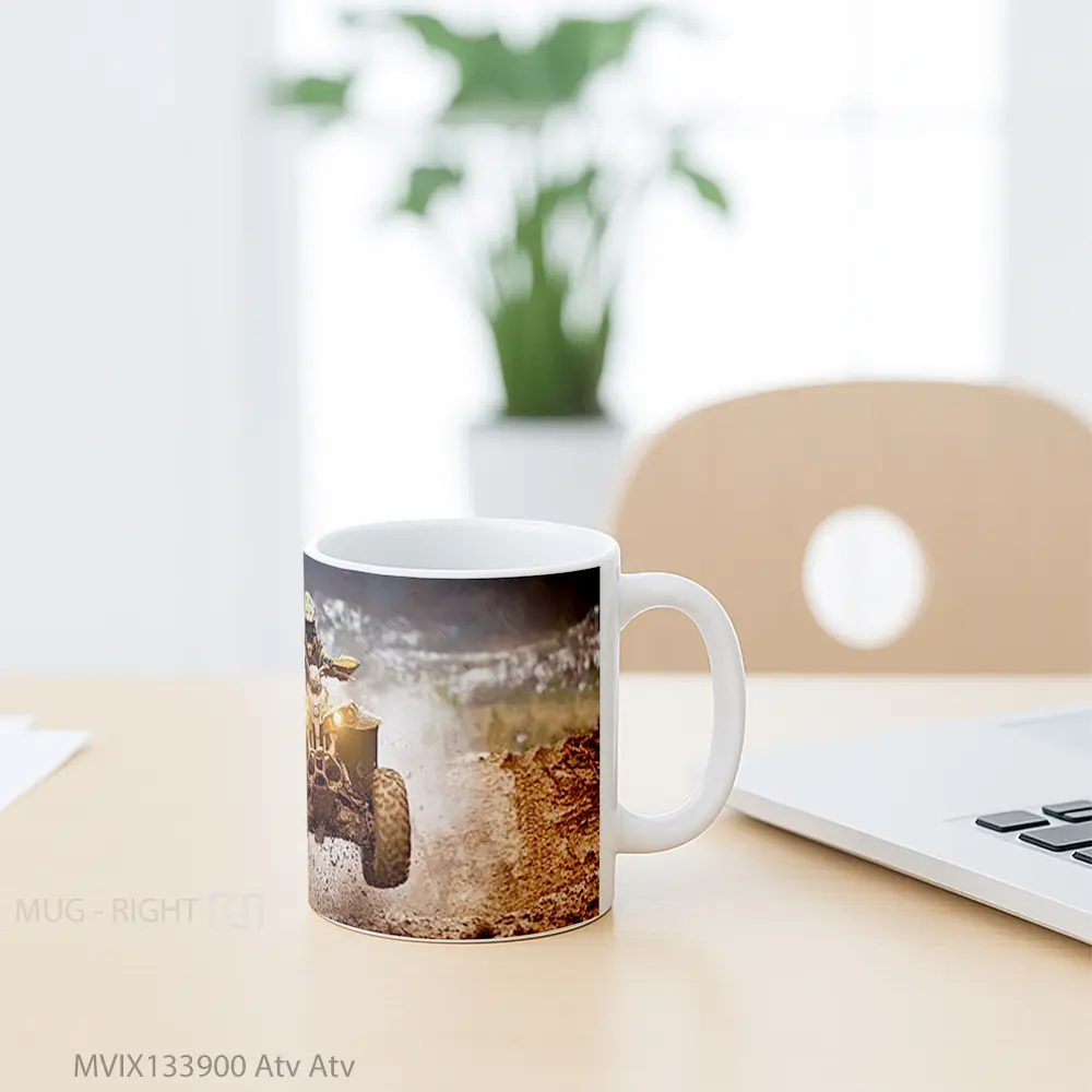 Mug Atv Atv Gelas Keramik Unik - All-side / Desain