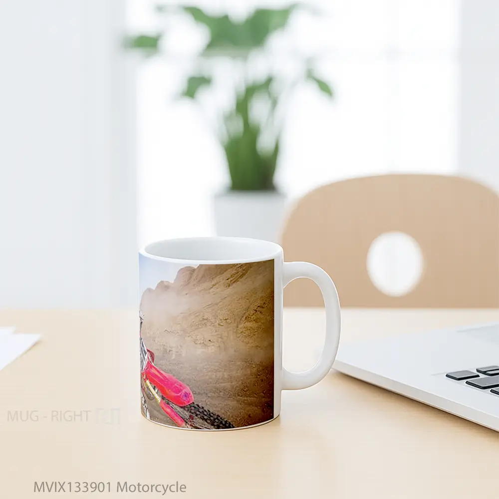 Mug Motorcycle Cangkir Mobil - All-side / Desain