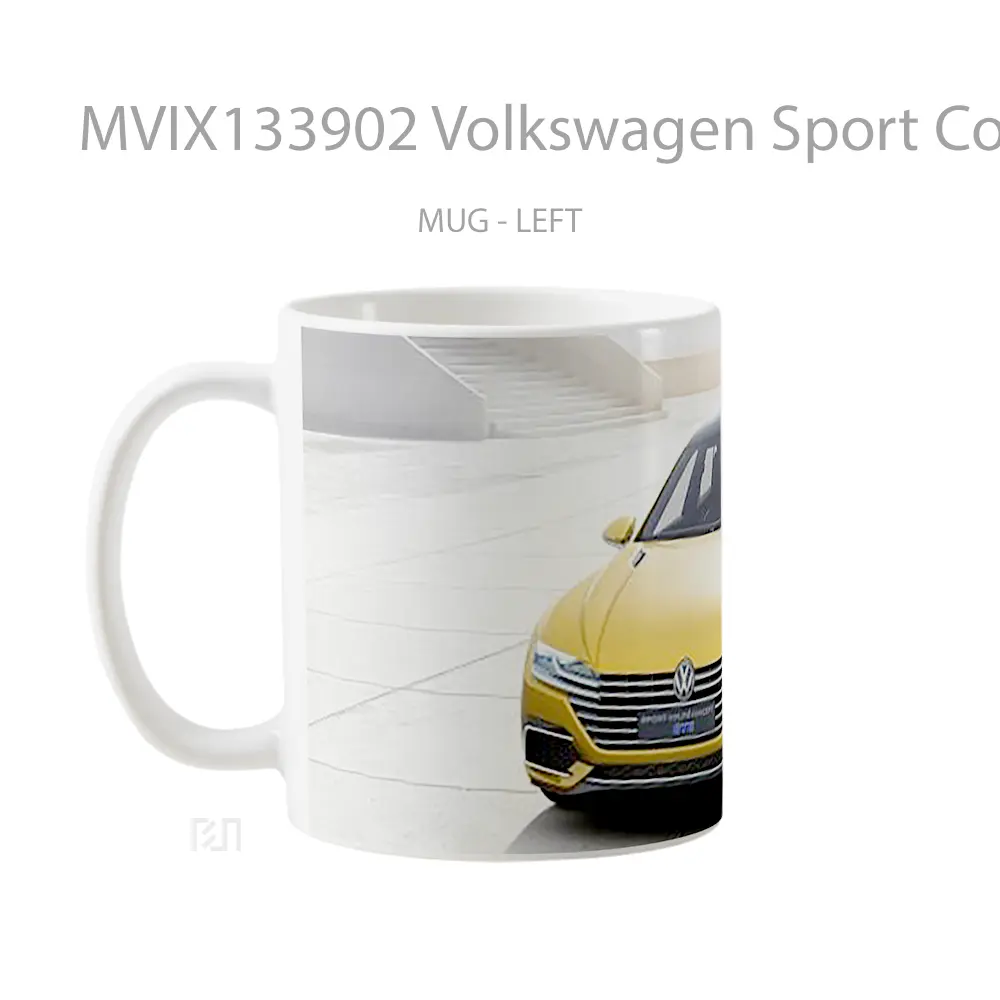 Mug Volkswagen Sport Coupe Concept Gte Gelas Keramik Unik - All-side / Desain