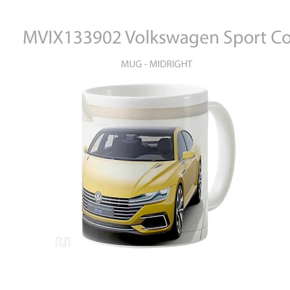 Mug Volkswagen Sport Coupe Concept Gte Gelas Keramik Unik - All-side / Desain