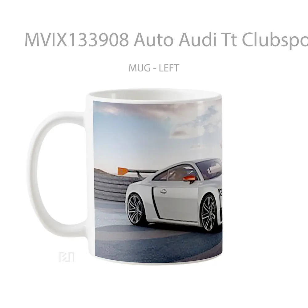 Mug Auto Audi Tt Clubsport Turbo Concept Cangkir Mobil - All-side / Desain