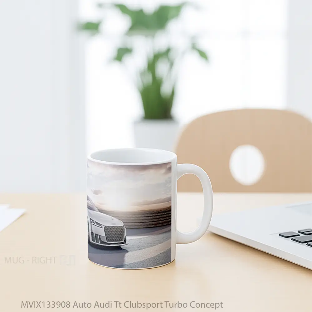 Mug Auto Audi Tt Clubsport Turbo Concept Cangkir Mobil - All-side / Desain