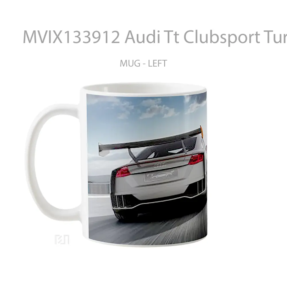 Mug Audi Tt Clubsport Turbo Concept Cangkir Mobil - All-side / Desain