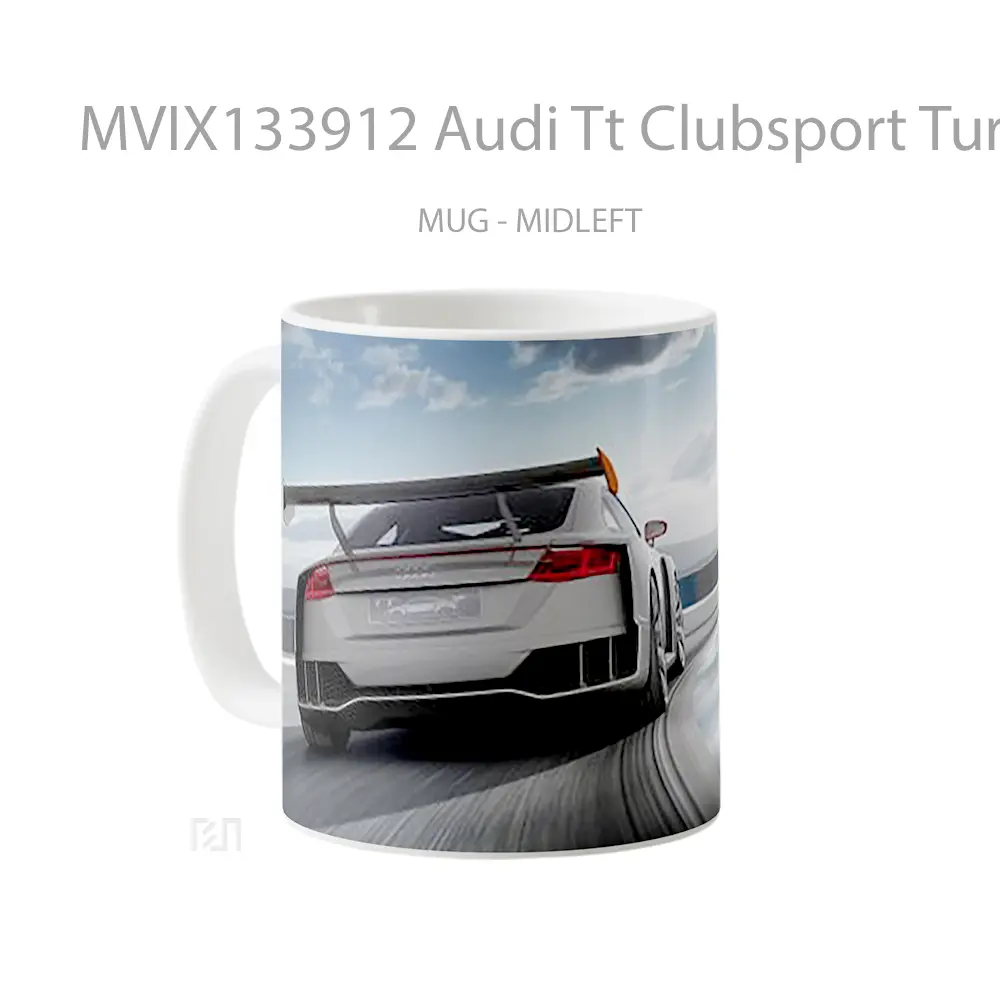 Mug Audi Tt Clubsport Turbo Concept Cangkir Mobil - All-side / Desain