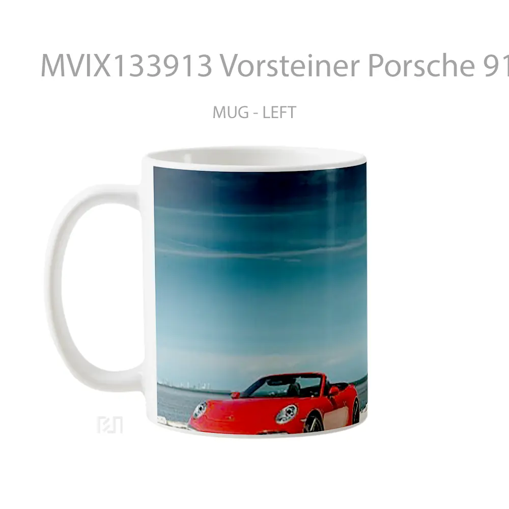 Mug Vorsteiner Porsche 911 Carrera 4S Vff 104 Cangkir Mobil - All-side / Desain