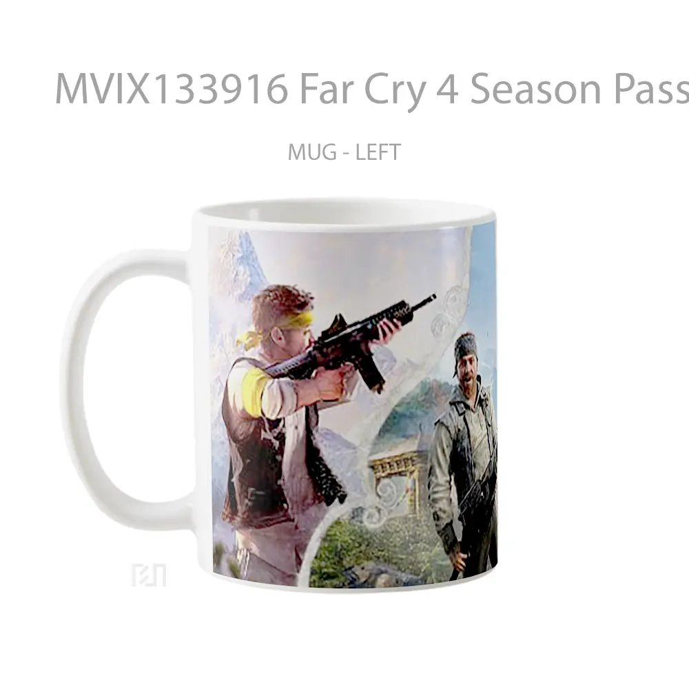 Mug Far Cry 4 Season Pass Gelas Keramik Unik - All-side / Desain