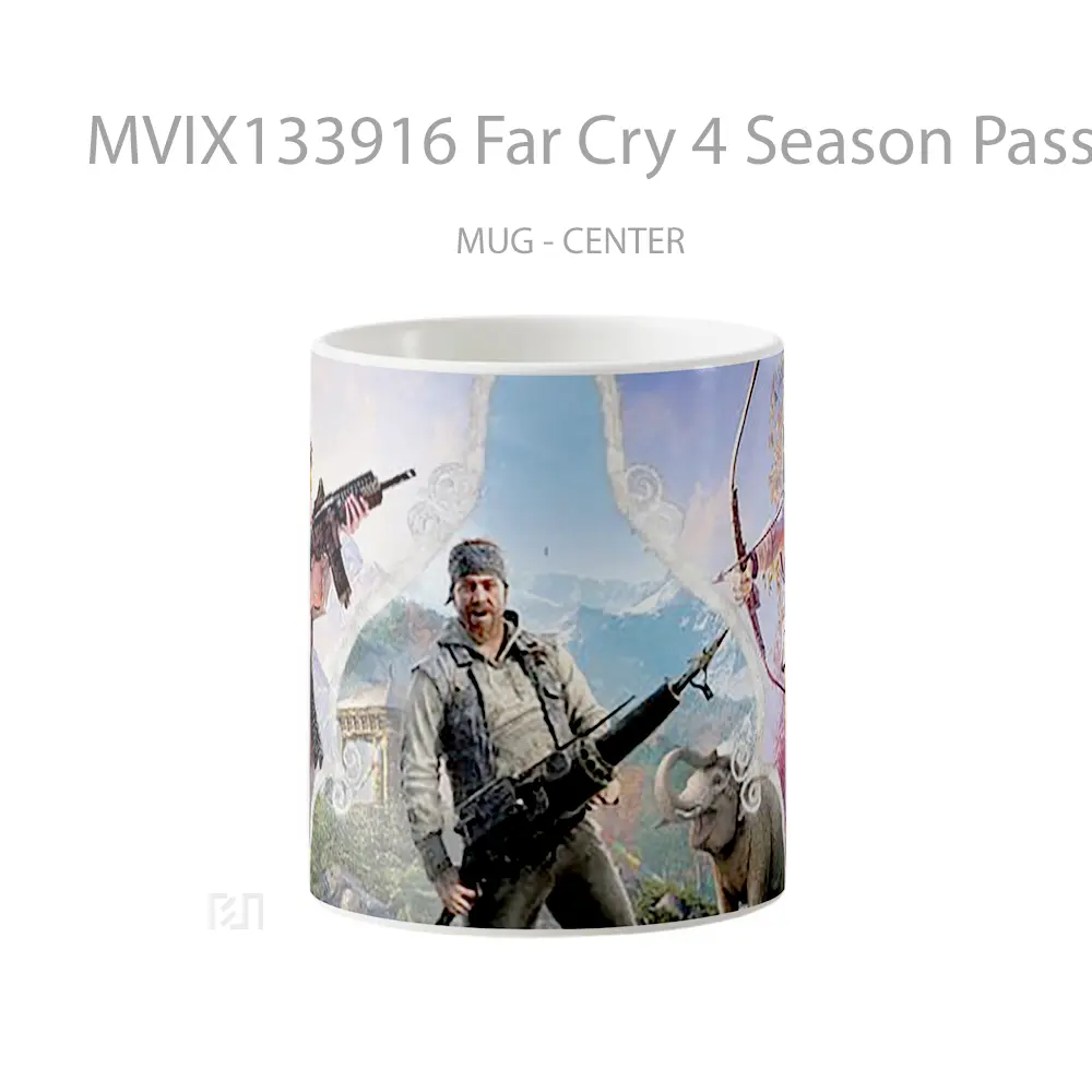 Mug Far Cry 4 Season Pass Gelas Keramik Unik