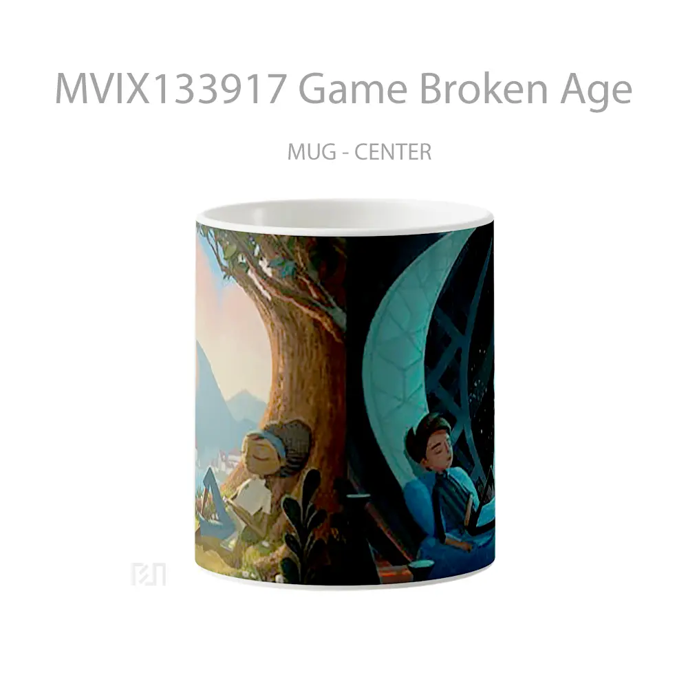 Mug Game Broken Age Cangkir Gamer