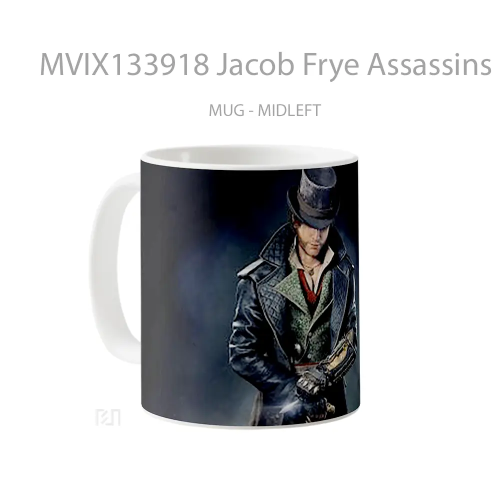 Mug Jacob Frye Assassins Creed Syndicate Cangkir Gamer - All-side / Desain