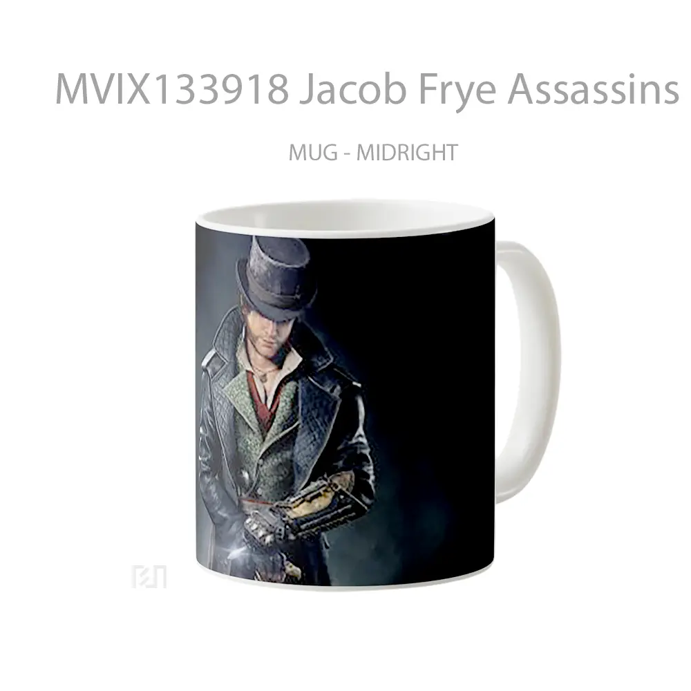 Mug Jacob Frye Assassins Creed Syndicate Cangkir Gamer - All-side / Desain