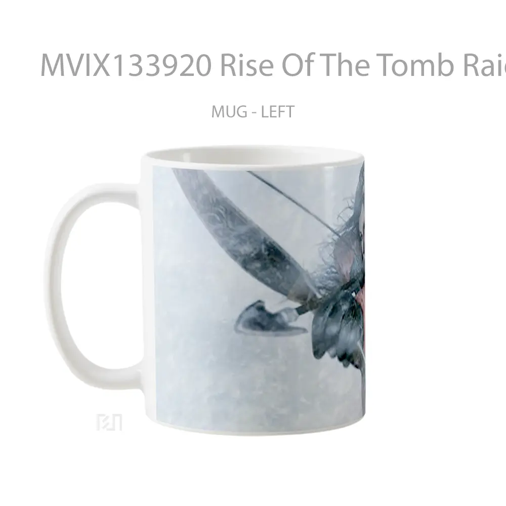 Mug Rise Of The Tomb Raider In Snow Gelas Pemandangan Alam - All-side / Desain