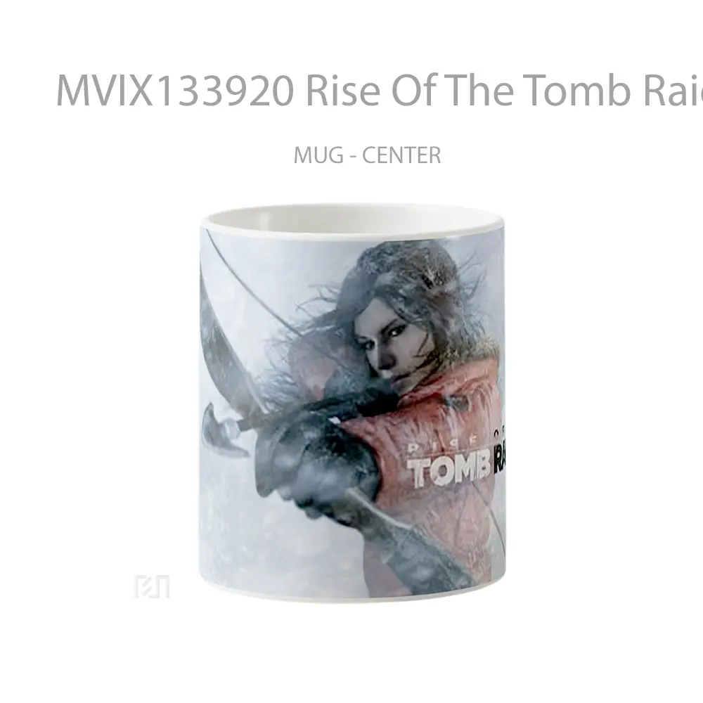 Mug Rise Of The Tomb Raider In Snow Gelas Pemandangan Alam