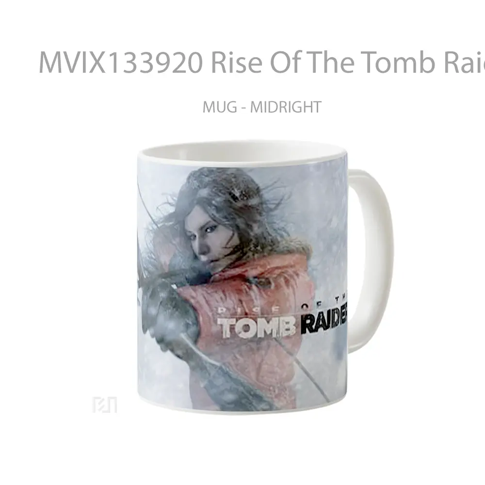 Mug Rise Of The Tomb Raider In Snow Gelas Pemandangan Alam - All-side / Desain