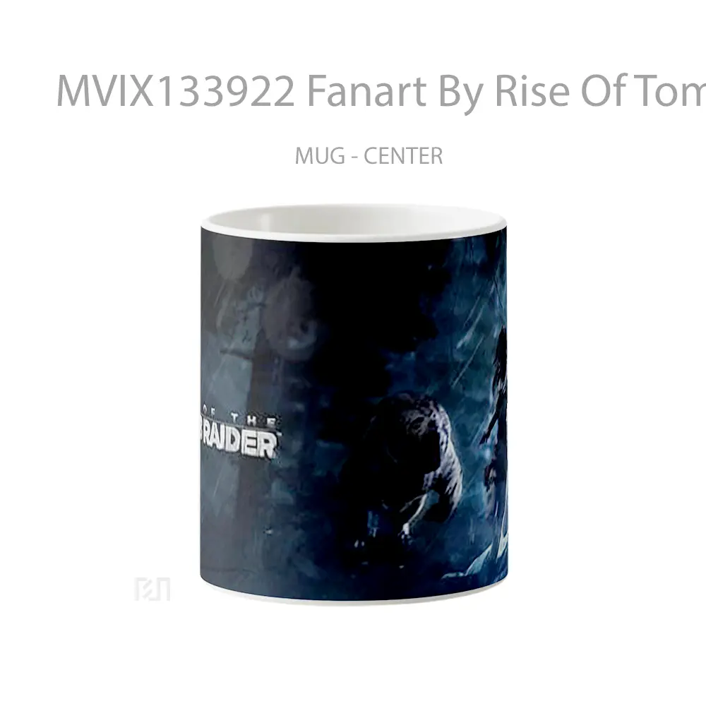 Mug Fanart By Rise Of Tomb Raider Gelas Keramik Unik