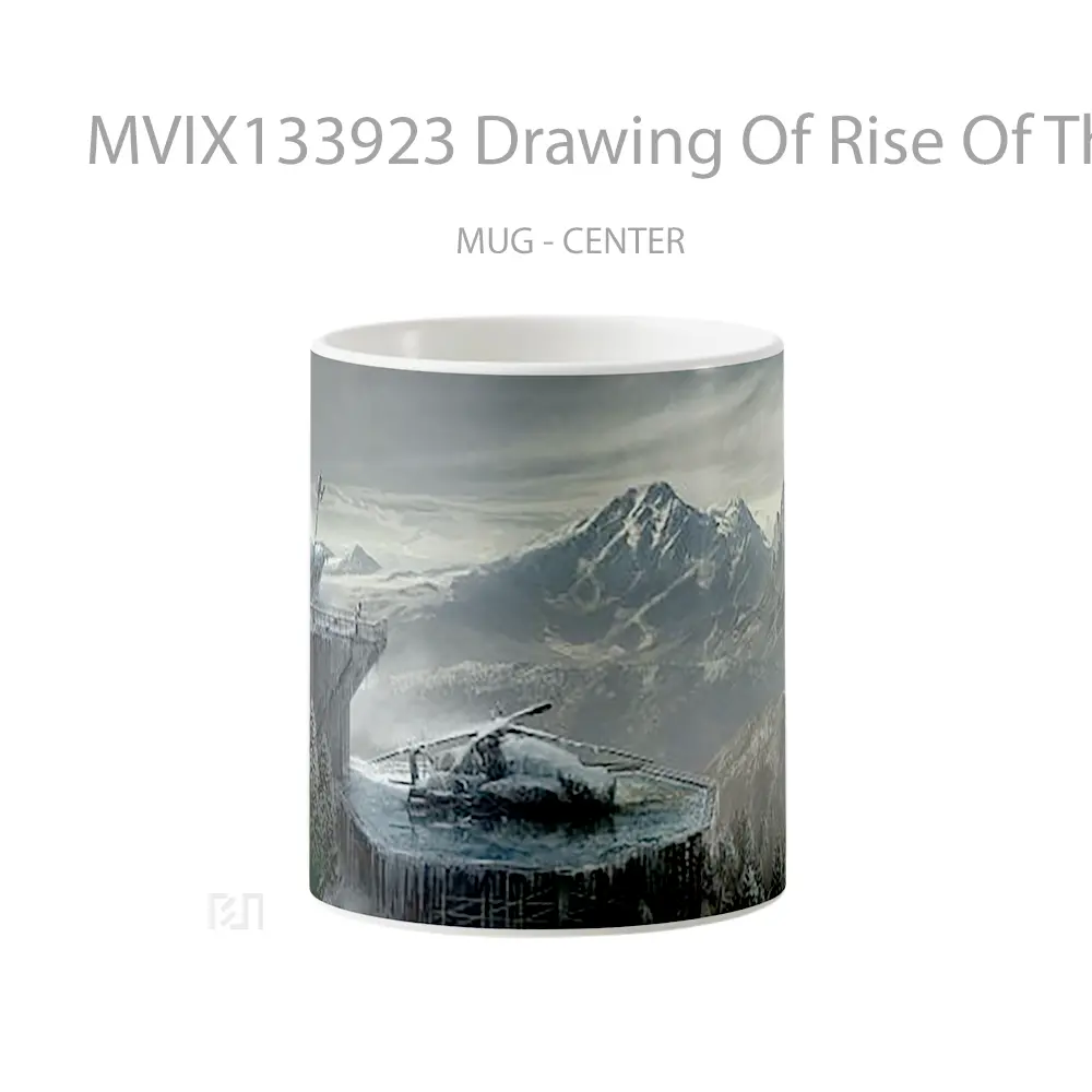 Mug Drawing Of Rise Of The Tomb Raider Gelas Keramik Unik